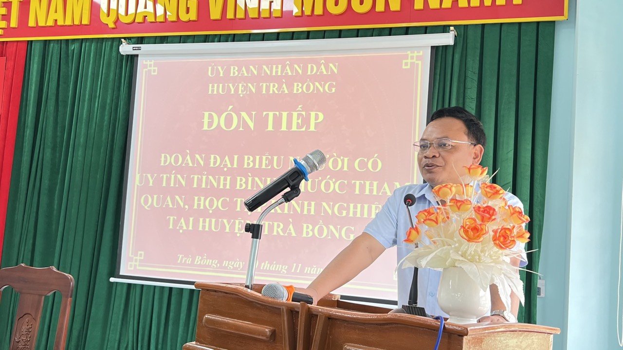 Đ/c Điểu Nen - Phó Trưởng Ban Dân tộc tỉnh Bình Phước