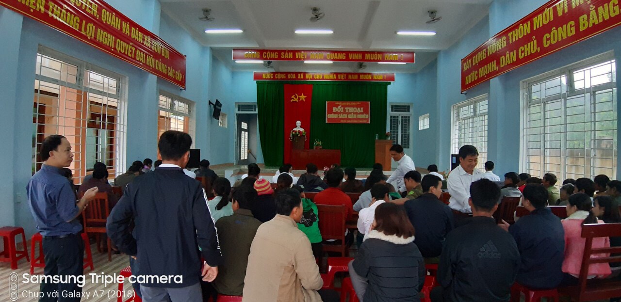 UBND huyện Sơn Tây tổ chức đối thoại chính sách giảm nghèo năm 2019