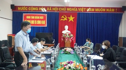 Ông Nguyễn Văn Thành, Giám đốc Sở KH&CN Chủ trì cuộc họp.