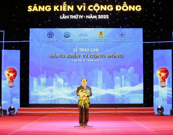 Bộ Trưởng Bộ Khoa học và Công nghệ Huỳnh Thành Đạt phát động Cuộc thi “Sáng kiến vì cộng đồng” lần thứ V.