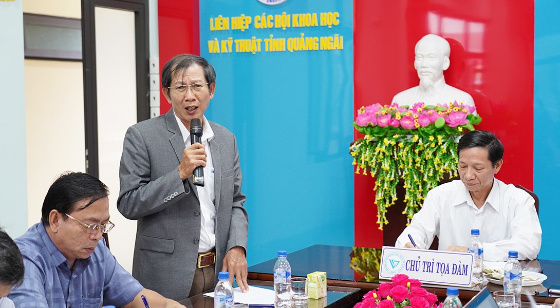 TS. Phan Văn Hiếu - Phó Giám đốc Sở Khoa học và Công nghệ phát biểu đề dẫn xây dựng Kế hoạch.