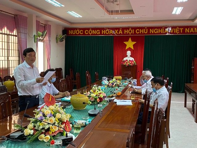 Thanh tra Ban Dân tộc tỉnh công bố quyết định thanh tra tại huyện Minh Long