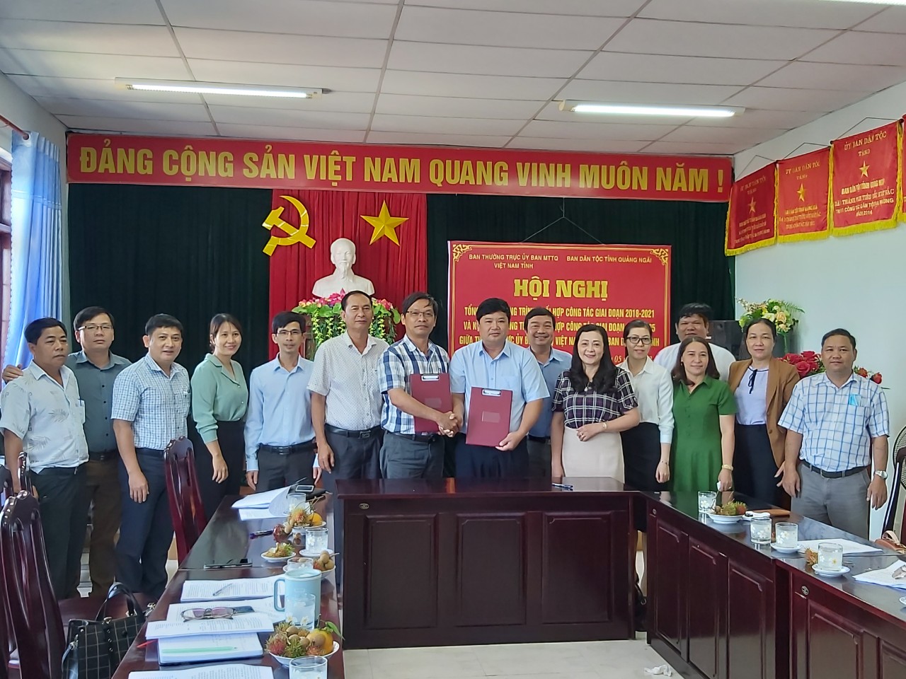 Quảng Ngãi: Ban Dân tộc tỉnh và Ban Thường trực Ủy ban Mặt trận Tổ quốc Việt Nam tỉnh triển khai Chương trình phối hợp công tác giai đoạn 2022-2025