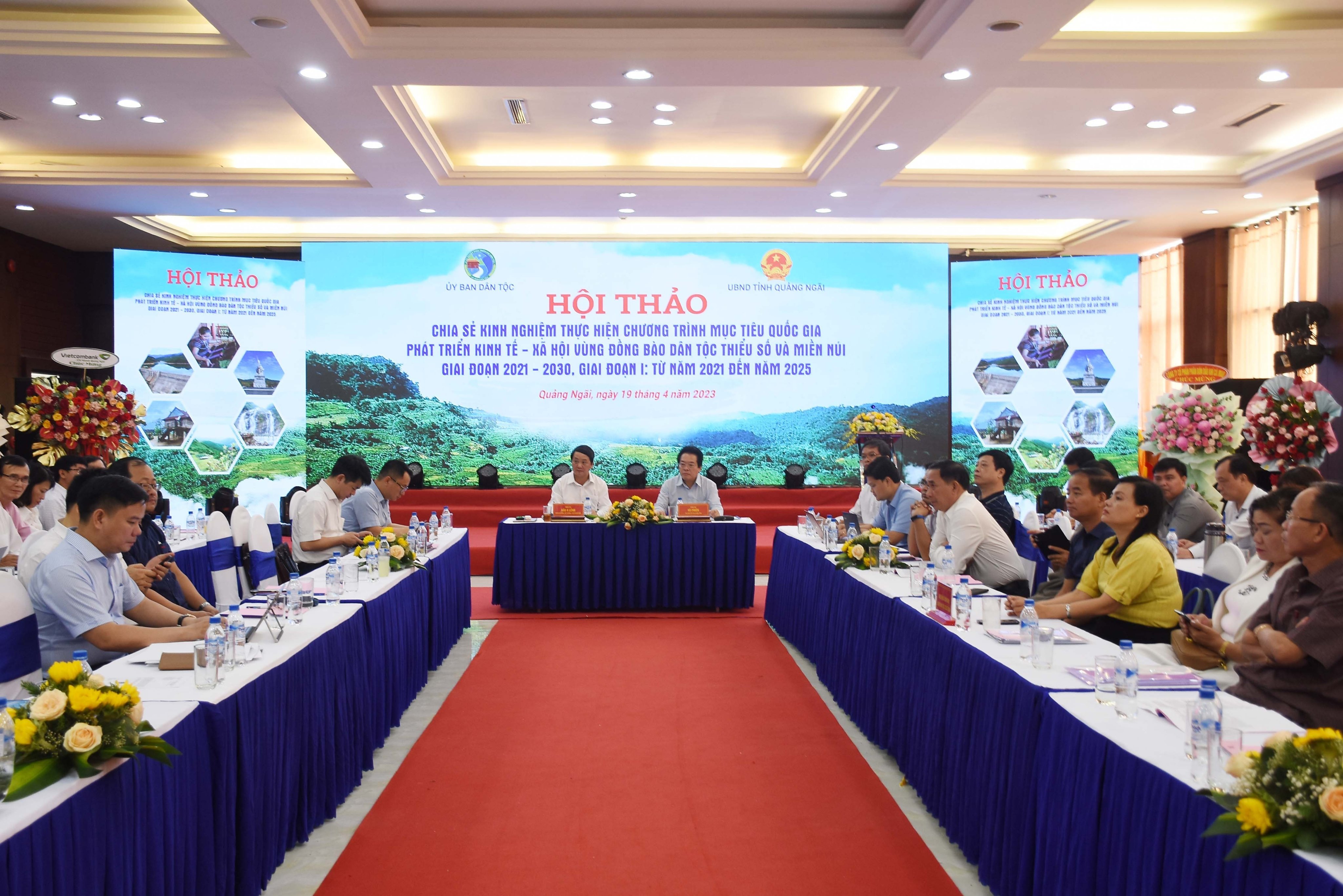 Quảng Ngãi tổ chức thành công Hội thảo chia sẻ kinh nghiệm thực hiện Chương trình Mục tiêu Quốc gia phát triển kinh tế - xã hội vùng đồng bào dân tộc thiểu số và miền núi