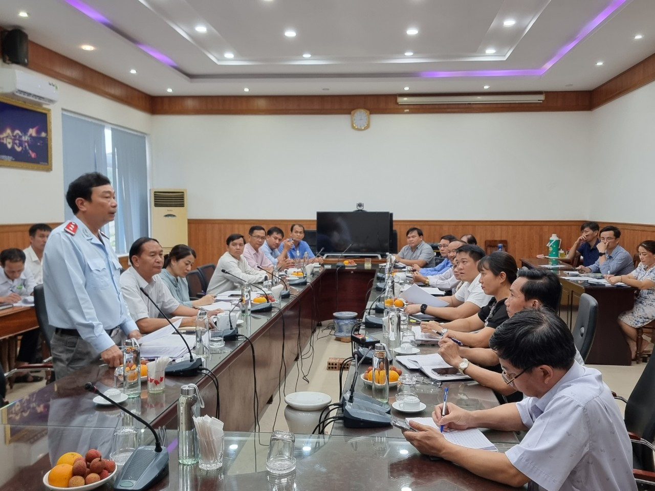 Đoàn Thanh tra Ban Dân tộc tỉnh công bố quyết định thanh tra tại huyện Sơn Hà