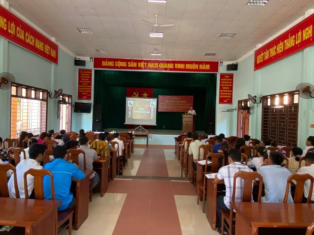 Ban Dân tộc tỉnh phối hợp tổ chức Hội nghị tập huấn tuyên truyền, vận động nhân dân vùng đồng bào dân tộc thiểu số và miền núi năm 2023 tại huyện Ba Tơ