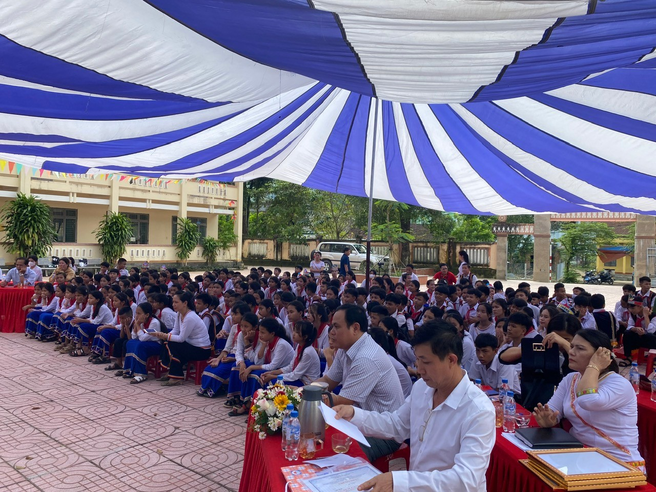 Ban Dân tộc tỉnh Quảng Ngãi phối hợp tổ chức Hội thi tuyên truyền pháp luật về tảo hôn và hôn nhân cận huyết thống tại các Trường Phổ thông Dân tộc Nội trú Trung học cơ sở (PTDTNT THCS) các huyện miền núi năm 2023
