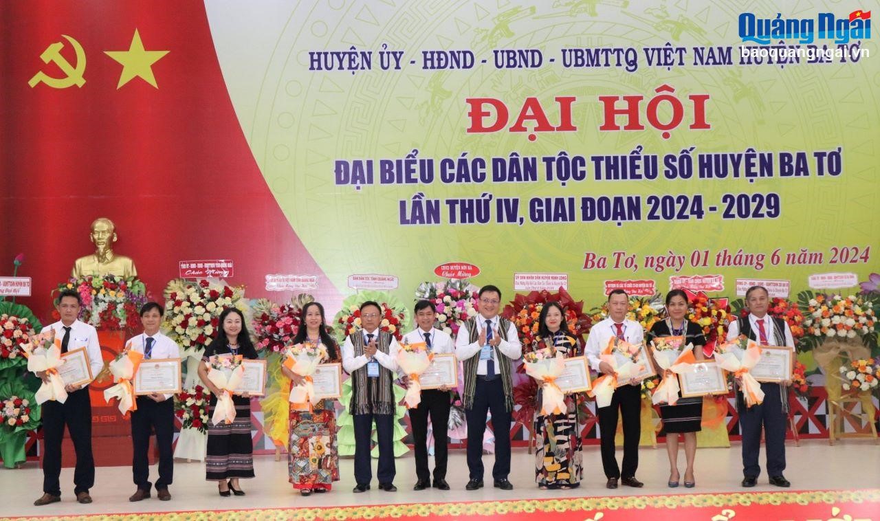 Đại hội đại biểu các dân tộc thiểu số huyện Ba Tơ lần thứ IV- năm 2024