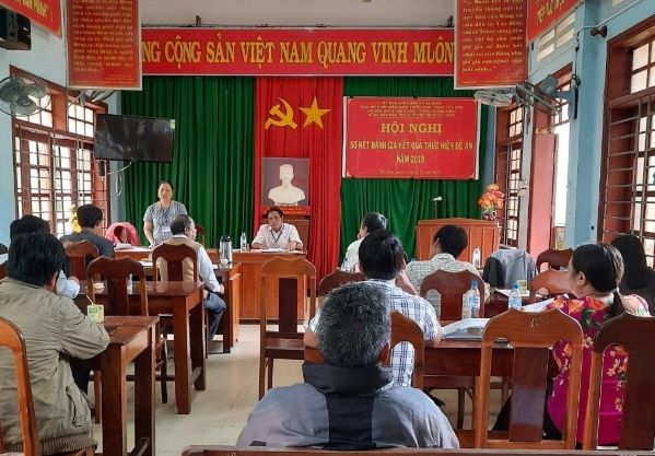 Xã Ba Dinh, huyện Ba Tơ sơ kết thực hiện Đề án giảm thiểu tình trạng tảo hôn và hôn nhân cận huyết thống năm 2019