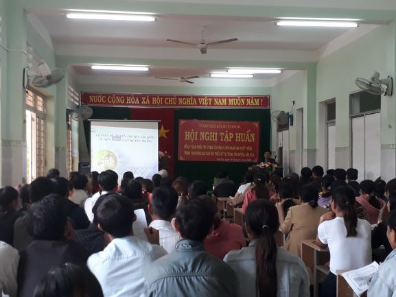 Huyện Sơn Hà tổ chức tập huấn Đề án giảm thiểu tình trạng tảo hôn và hôn nhân cận huyết thống