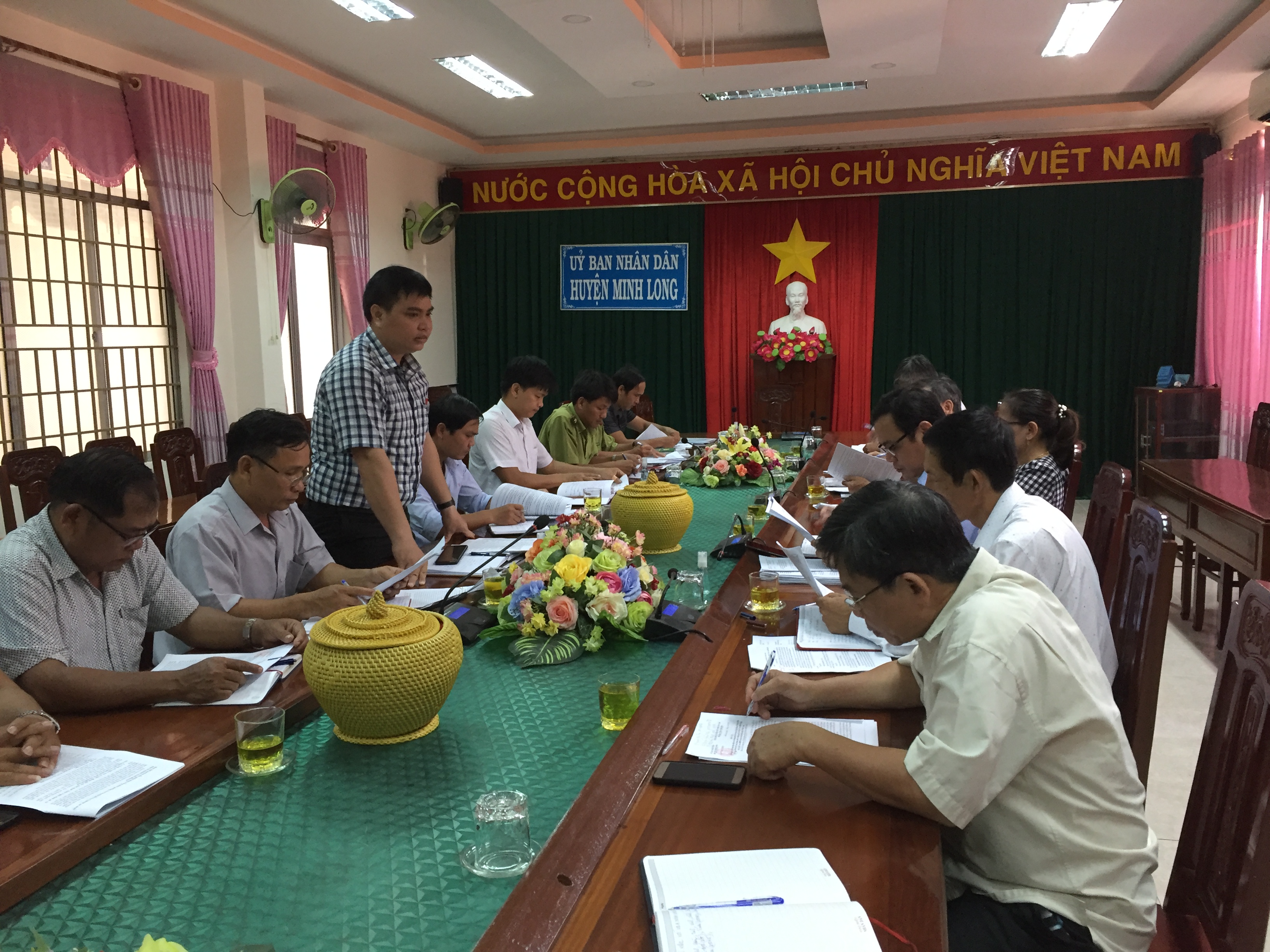HĐND tỉnh Quảng Ngãi giám sát việc thực hiện Nghị định số 75/2015/NĐ-CP tại huyện Minh Long