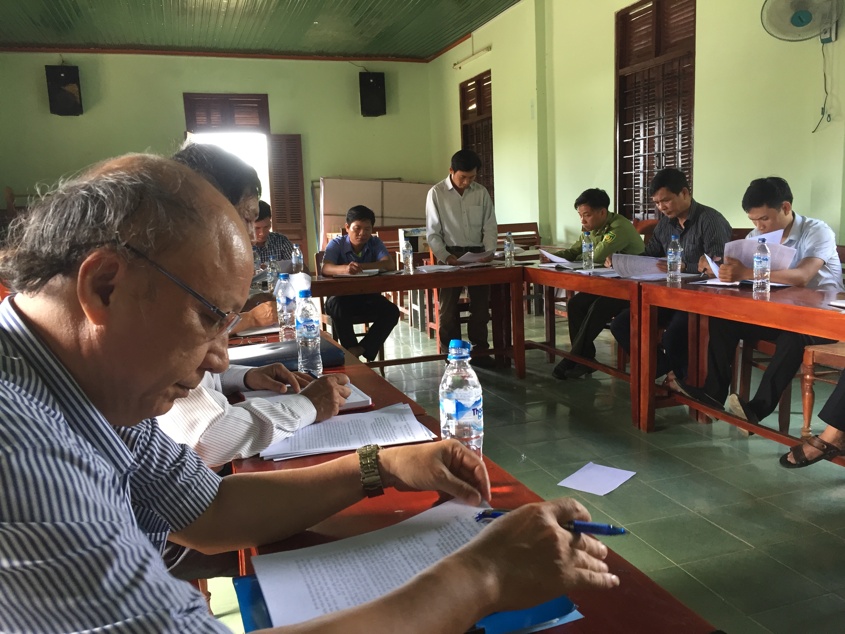 HĐND tỉnh Quảng Ngãi giám sát việc thực hiện Nghị định số 75/2015/NĐ-CP tại xã Hương Trà, huyện Trà Bồng