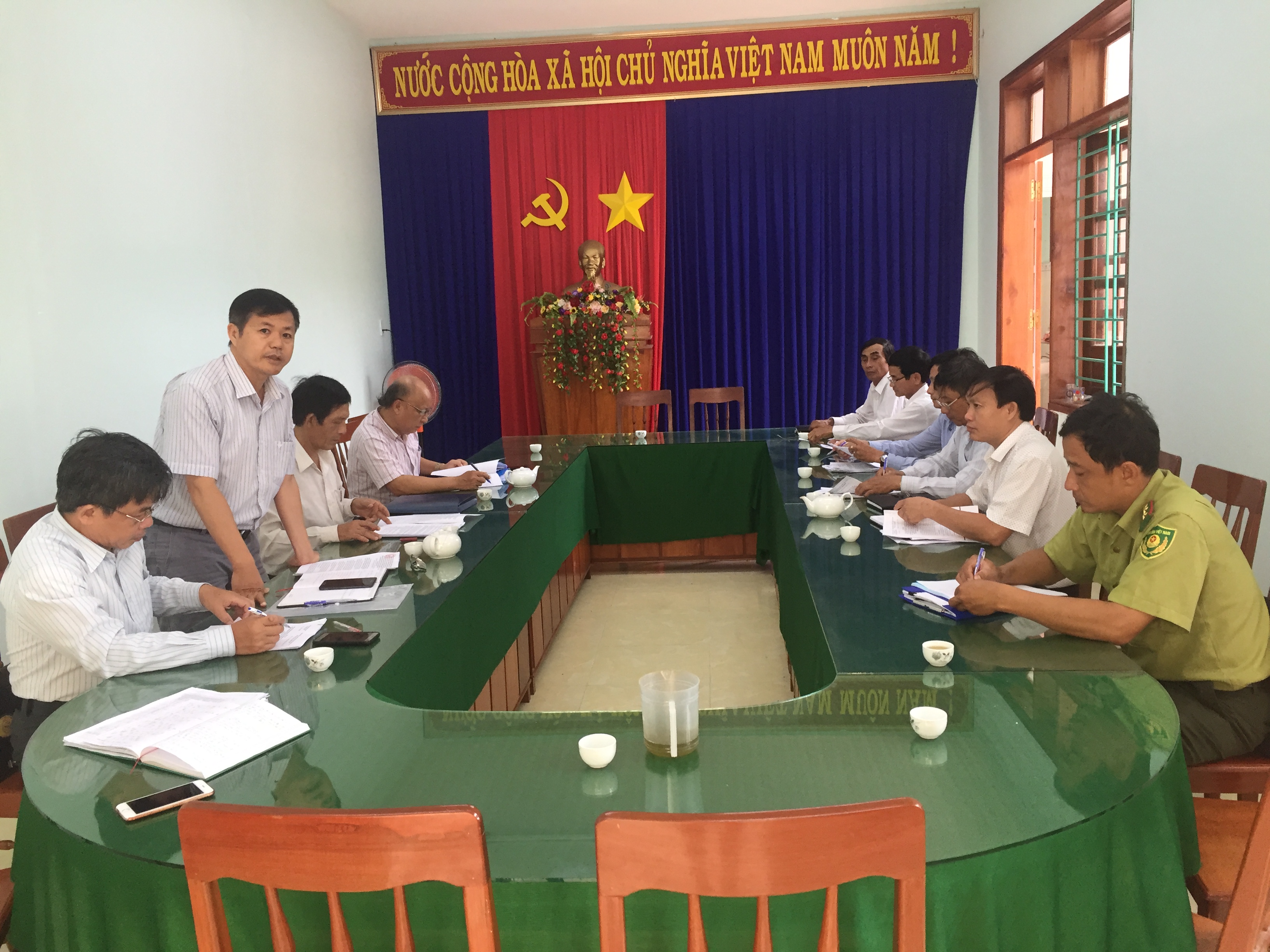 HĐND tỉnh Quảng Ngãi giám sát việc thực hiện Nghị định 75/2015/NĐ-CP tại xã Đức Phú, huyện Mộ Đức