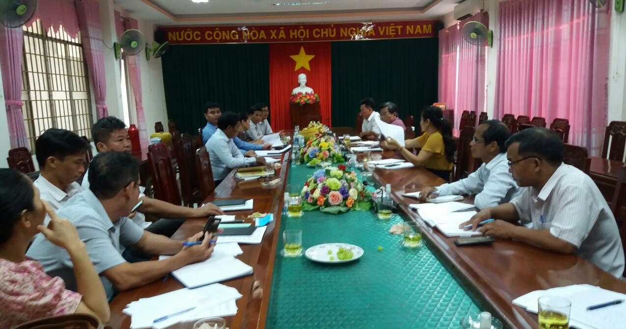 Minh Long họp Ban Tổ chức Hội thi thực hiện Đề án tuyên truyền phổ biến giáo dục pháp luật trong vùng dân tộc thiểu số trên địa bàn huyện