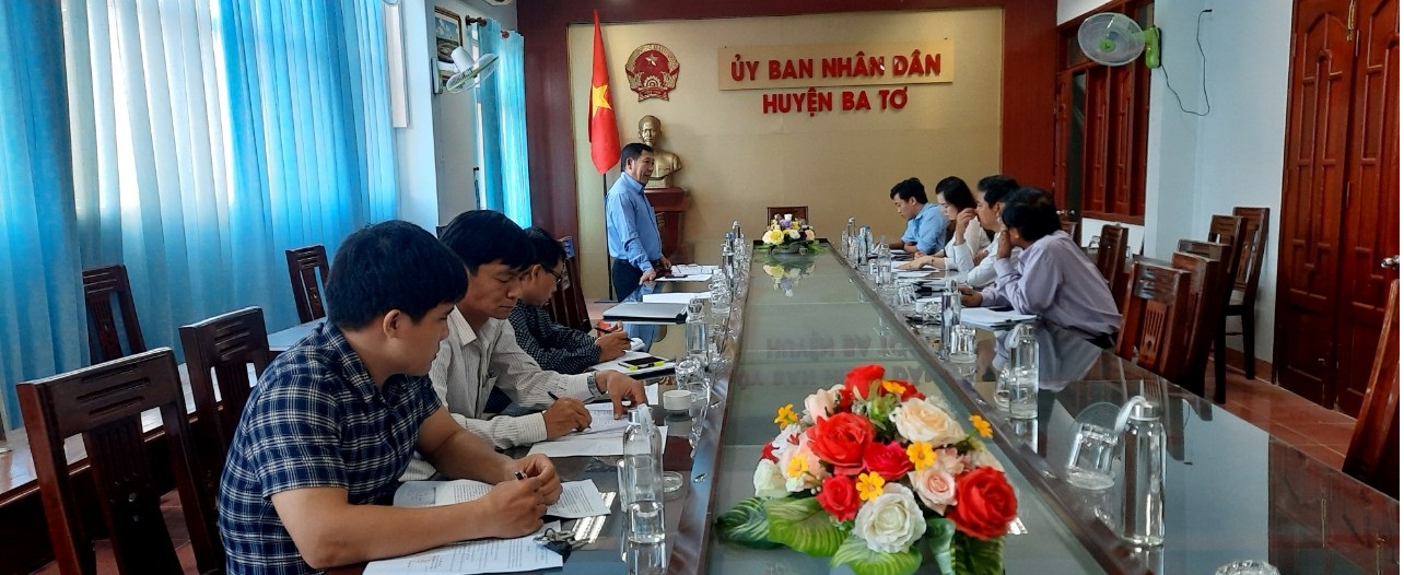 Ban Dân tộc tỉnh kiểm tra việc thực hiện công tác dân vận chính quyền ở vùng đồng bào dân tộc thiểu số huyện Ba Tơ