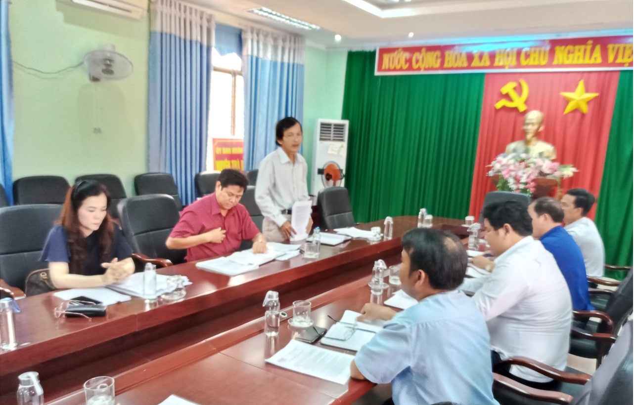 Ban Dân tộc tỉnh kiểm tra kết quả thực hiện công tác dân vận chính quyền ở vùng đồng bào DTTS tại huyện Trà Bồng